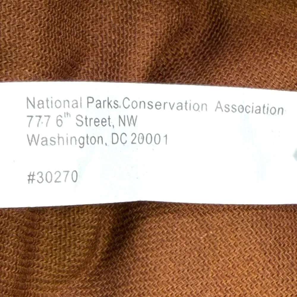 National Parks Conservation Association Satchel Bag Unisex OS Brown Canvas